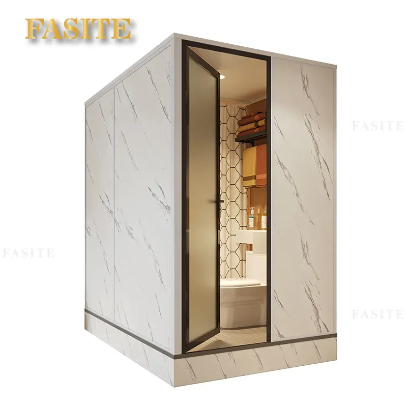 Home Bathroom Ware - Geïntegreerde badkamer met douche en toilet,