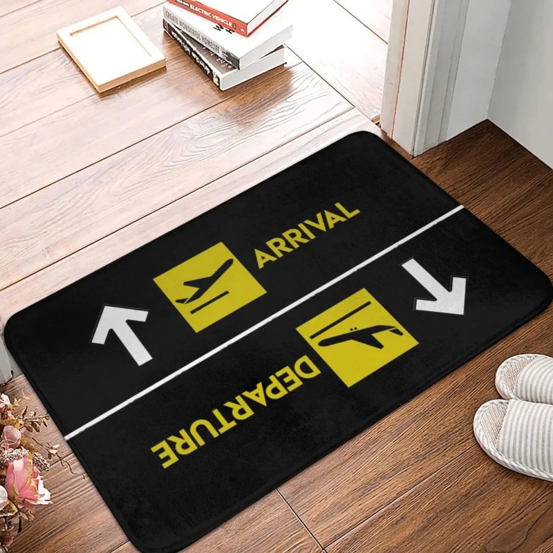 Luchthaven aankomsten vertrekk - Home Bathroom Door Signs recensie en prijs