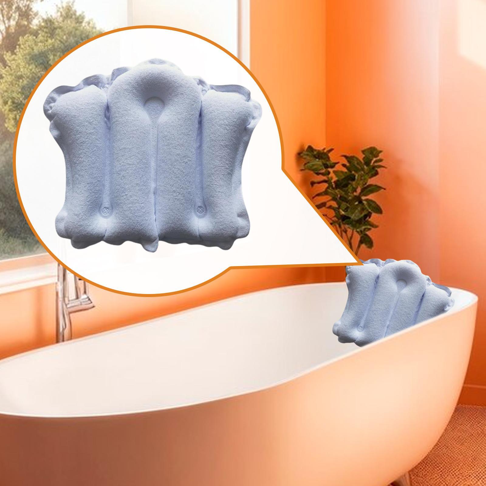 Opblaasbaar badkussen, sneldro - Bathtub Pillow Inflatable recensie en prijs