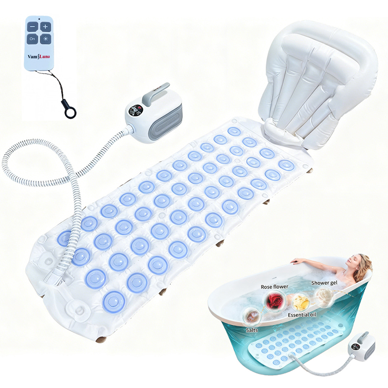Spa Bubble Bath Massager Draag - Bathtub Pillow Inflatable recensie en prijs