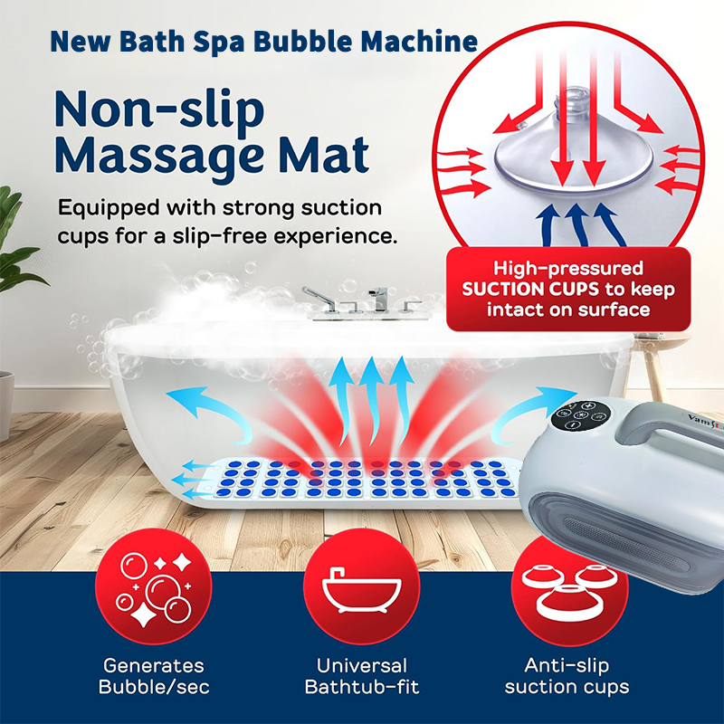 Spa Bubble Bath Massager Draag - Bathtub Pillow Inflatable recensie en prijs