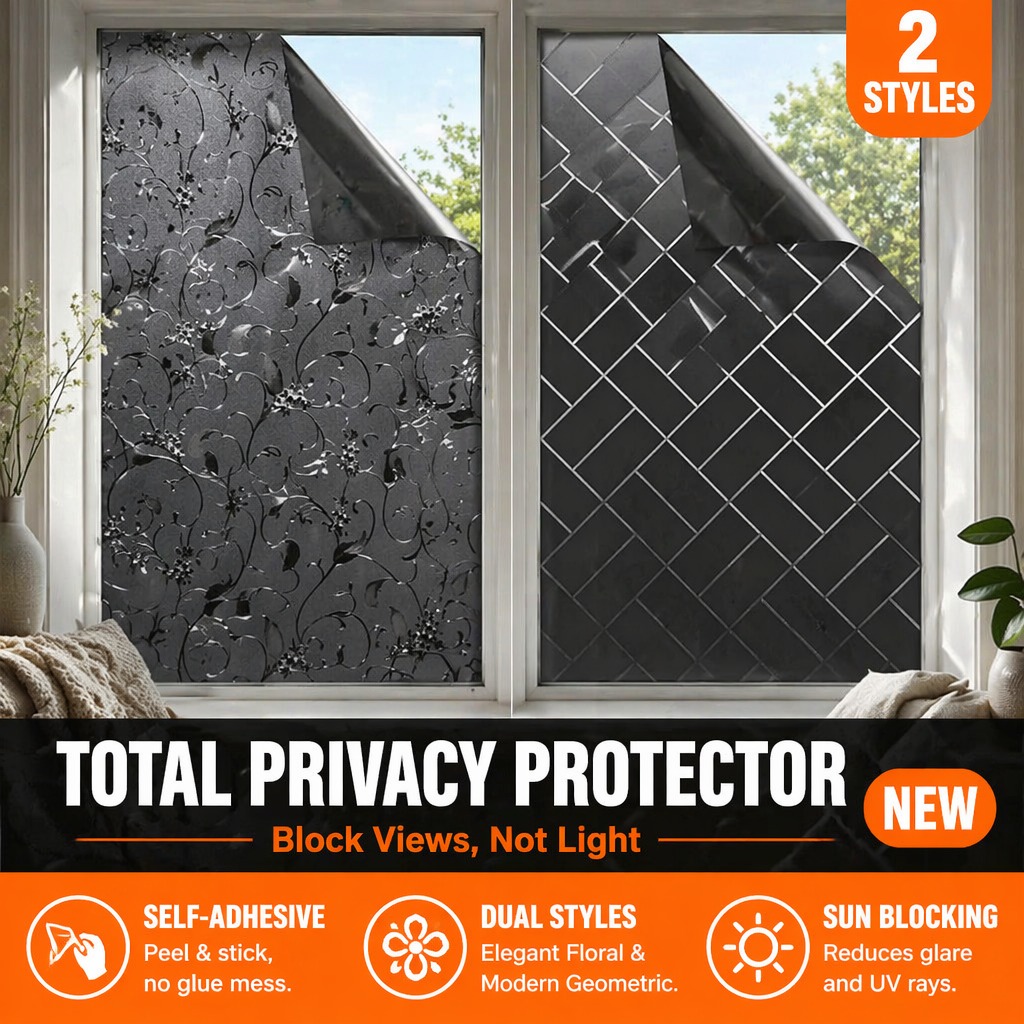 Privacy Blackout raamfolie, ze - Home Bathroom Window Tint recensie en prijs