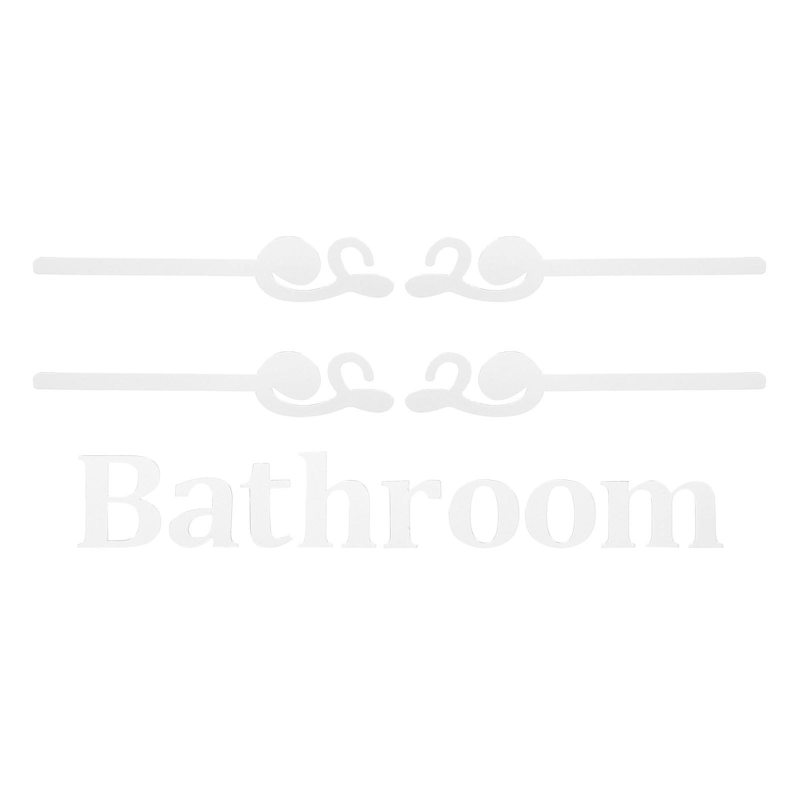 1 set 3D acryl badkamerborden, - Home Bathroom Door Signs recensie en prijs
