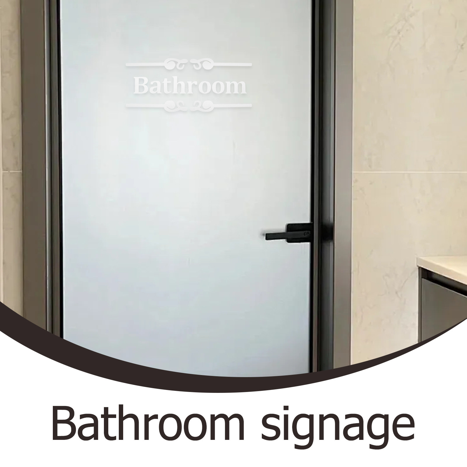 1 set 3D acryl badkamerborden, - Home Bathroom Door Signs recensie en prijs