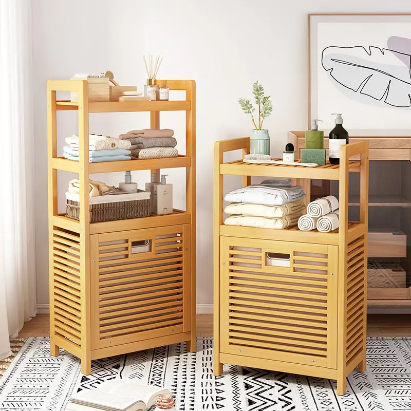 Meerlaags bamboe wasmand met g - Home Bathroom Ventilation recensie en prijs