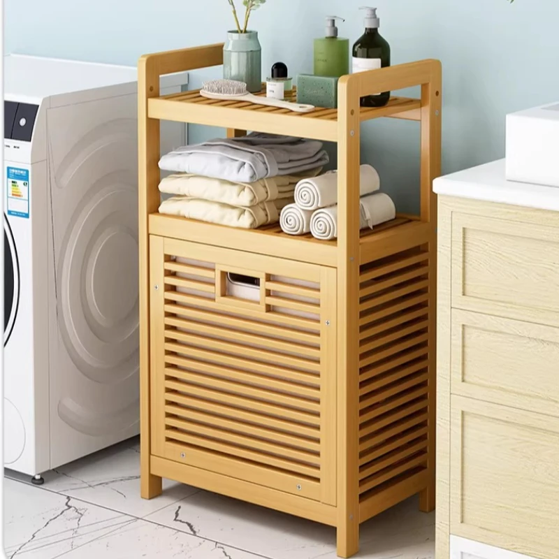 Meerlaags bamboe wasmand met g - Home Bathroom Ventilation recensie en prijs