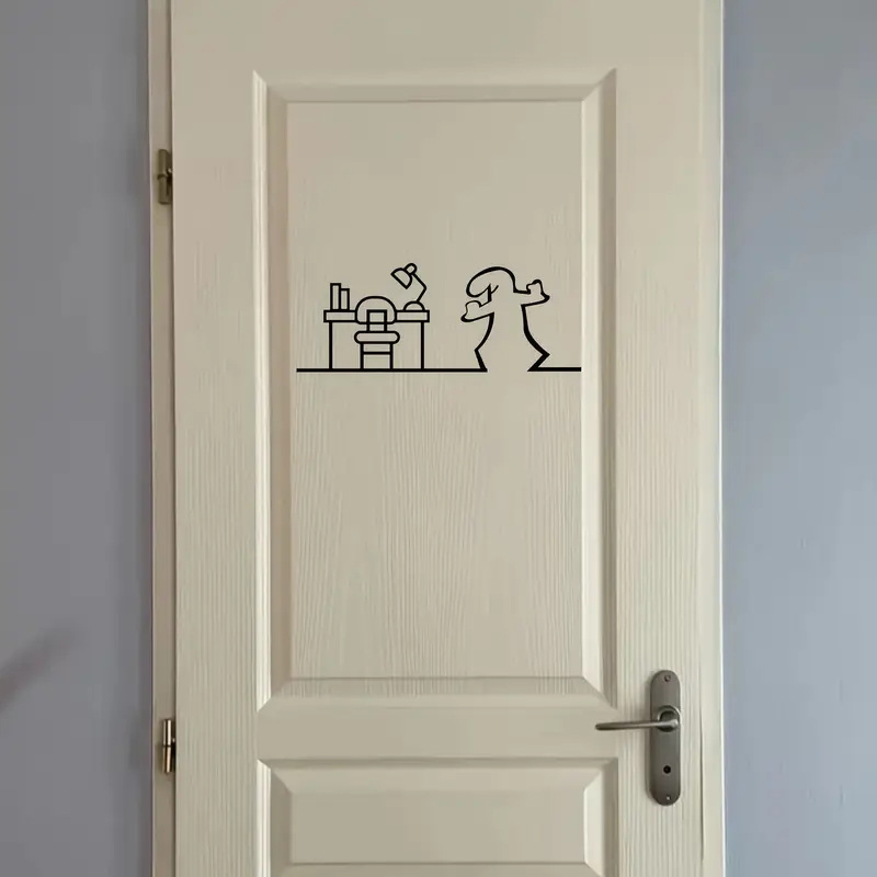 .1pc La Linea Minimalistische  - Home Bathroom Door Signs recensie en prijs