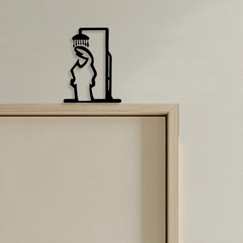 1 STKS Minimalistische Lijn Me - Home Bathroom Door Signs recensie en prijs