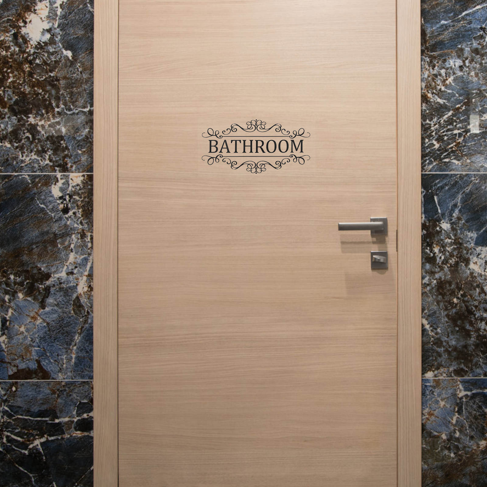 Afneembare waterdichte badkame - Home Bathroom Door Signs recensie en prijs