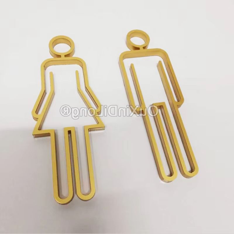 Holle acryl toiletsymbool zelf - Home Bathroom Door Signs recensie en prijs