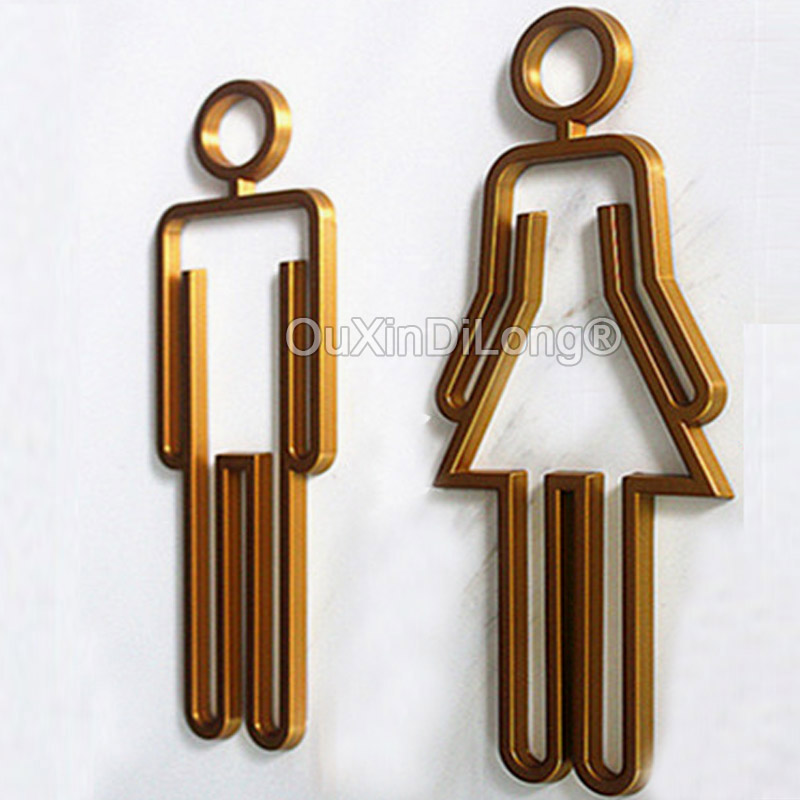 Holle acryl toiletsymbool zelf - Home Bathroom Door Signs recensie en prijs