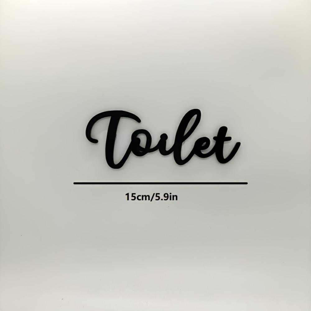 CIFBUY Modern plastic letterbo - Home Bathroom Door Signs recensie en prijs