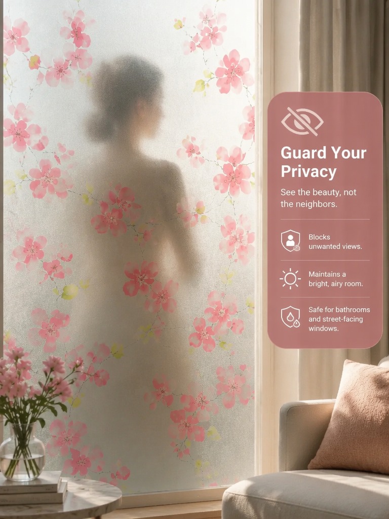 Frosted Privacy Window Film Do - Home Bathroom Decor recensie en prijs
