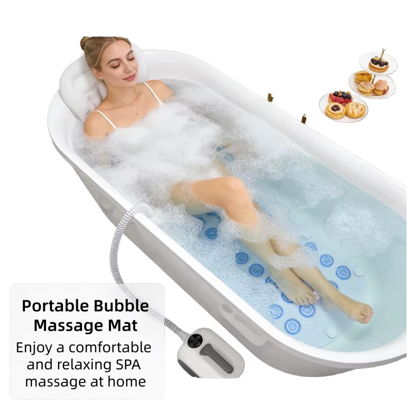Draagbare badkuip bubbelmassag - Bathtub Pillow Inflatable recensie en prijs
