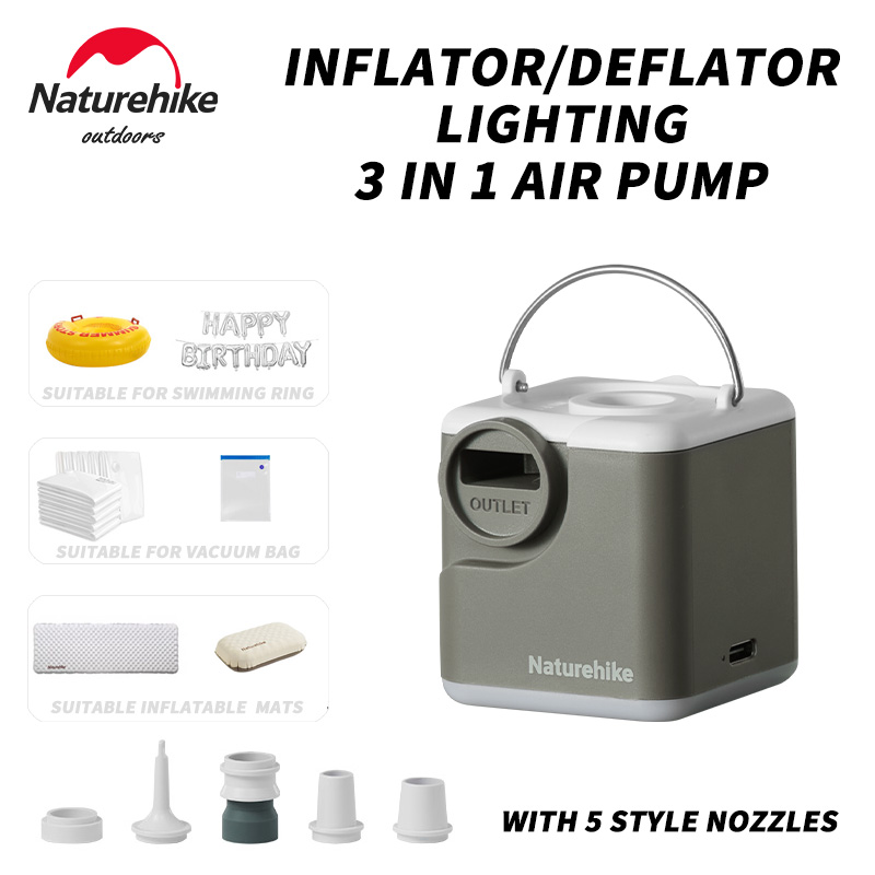 Naturehike Inflator/Deflatorpo - Bathtub Pillow Inflatable recensie en prijs