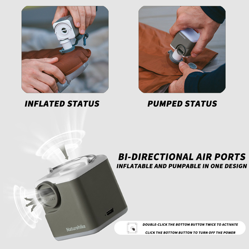 Naturehike Inflator/Deflatorpo - Bathtub Pillow Inflatable recensie en prijs