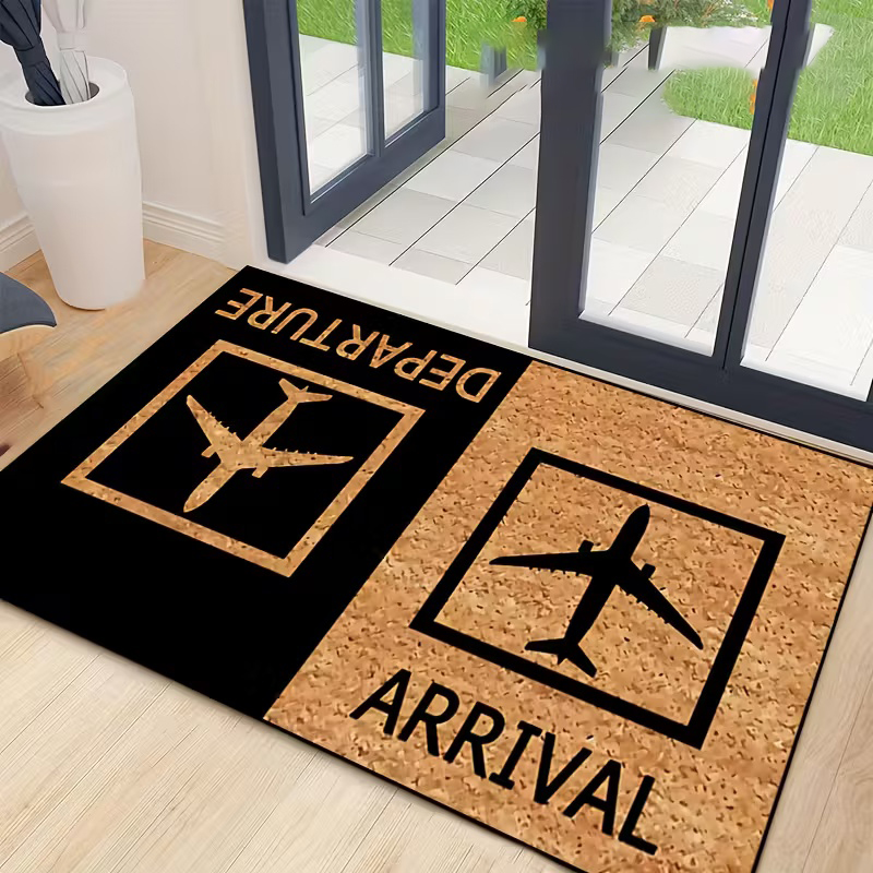 Luchthavenbord Deurmat Grappig - Home Bathroom Door Signs recensie en prijs