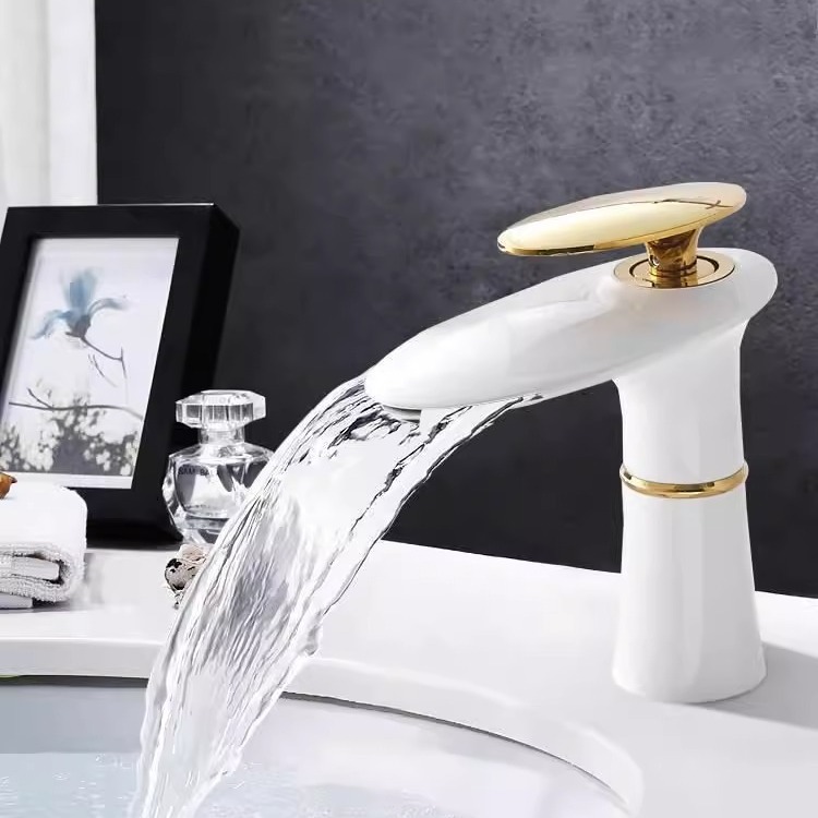 Waterval Wastafel Kraan Wit Go - Home Hardware Bathroom Faucets recensie en prijs