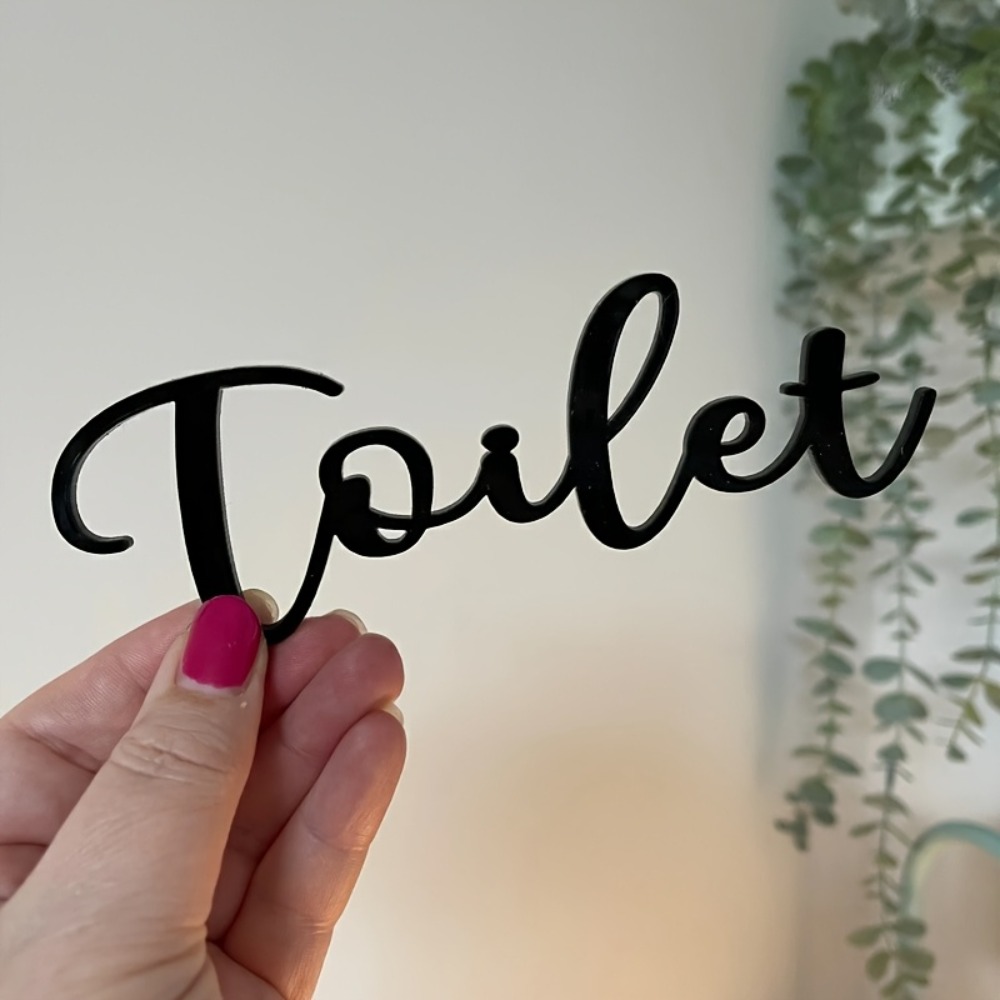 CIFBUY Modern plastic letterbo - Home Bathroom Door Signs recensie en prijs