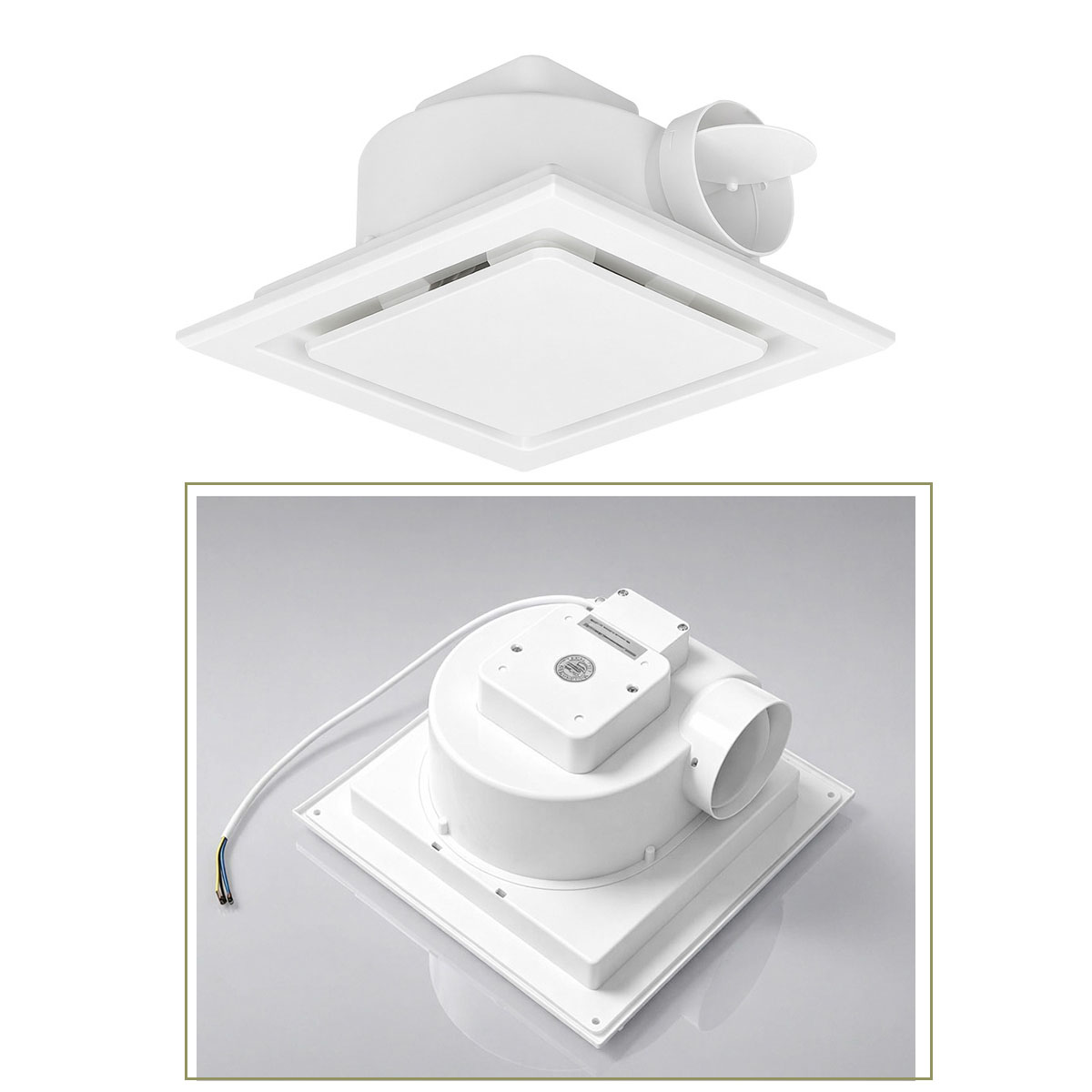8/10/12-inch plafondventilator - Home Bathroom Ventilation recensie en prijs