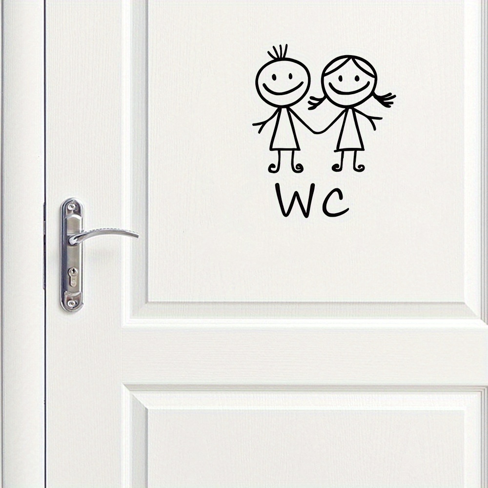 1 st Cartoon Mannen En Vrouwen - Home Bathroom Door Signs recensie en prijs