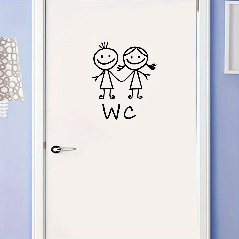 1 st Cartoon Mannen En Vrouwen - Home Bathroom Door Signs recensie en prijs